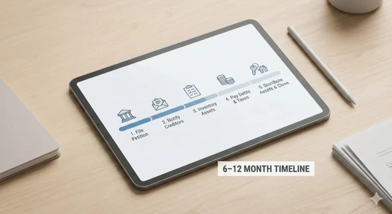 Ohio Probate Timeline