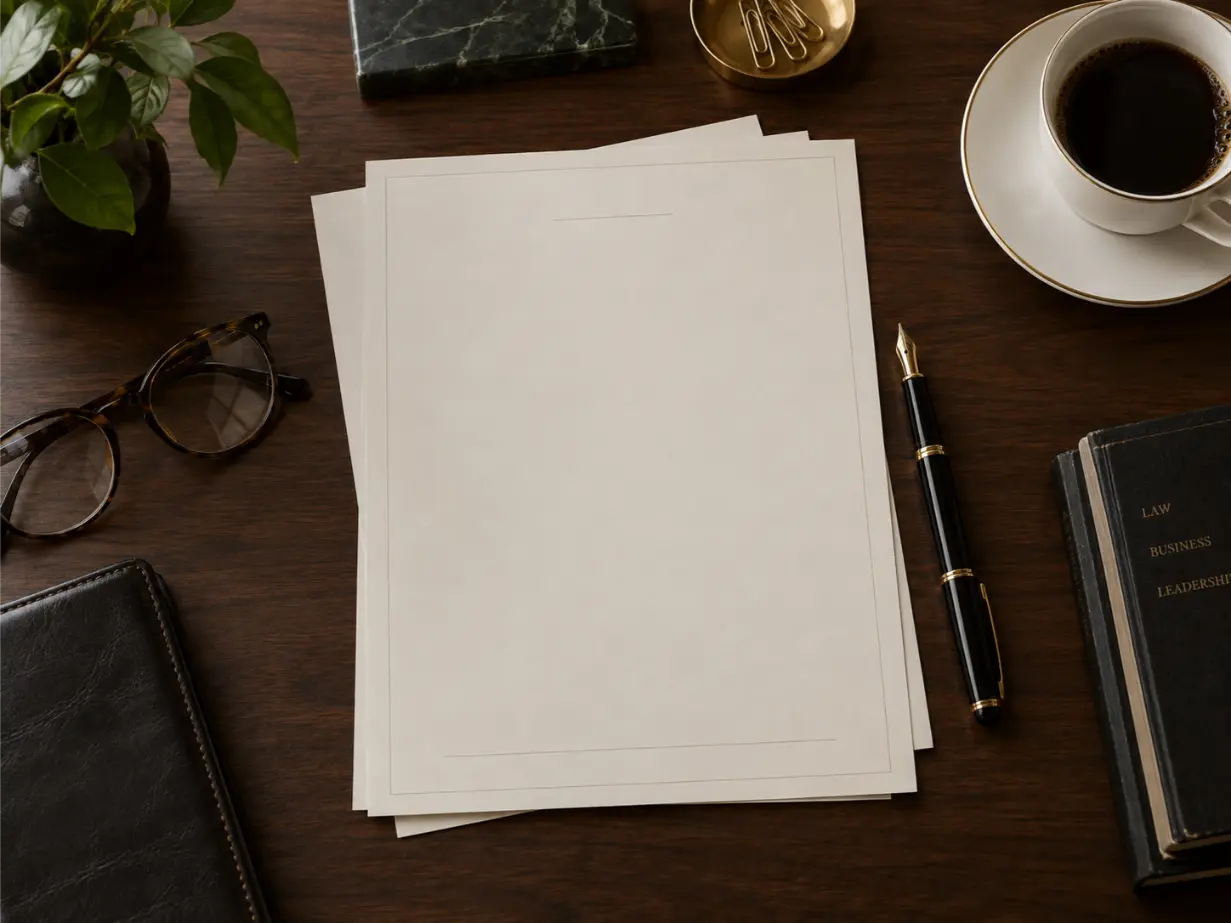 Mizak and Pacetti Bussiness Law - Seven Hills Contract and LLC formation documents on a desk at Mizak & Pacetti, a Parma law firm serving Seven Hills, Ohio